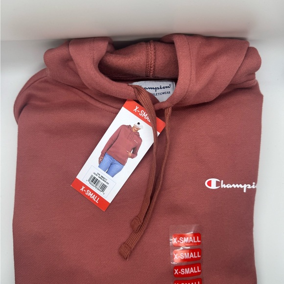 Champion Sweaters - Champion Men's Brick Red Hoodie